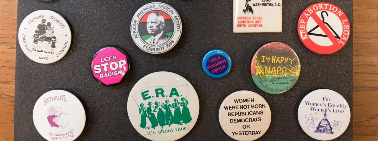 Buttons in the Sophia Smith Collection