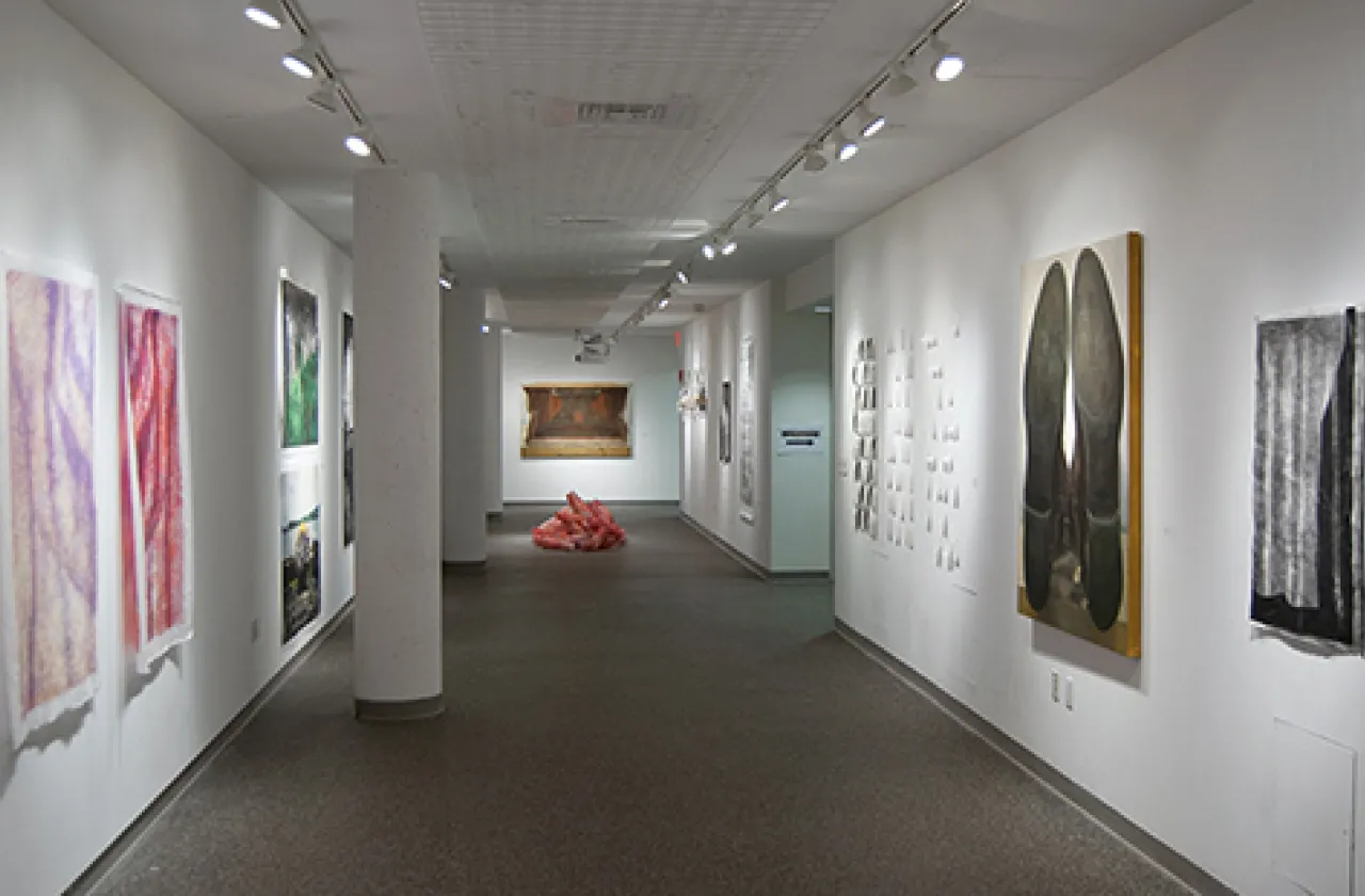 interior of Jannotta Gallery