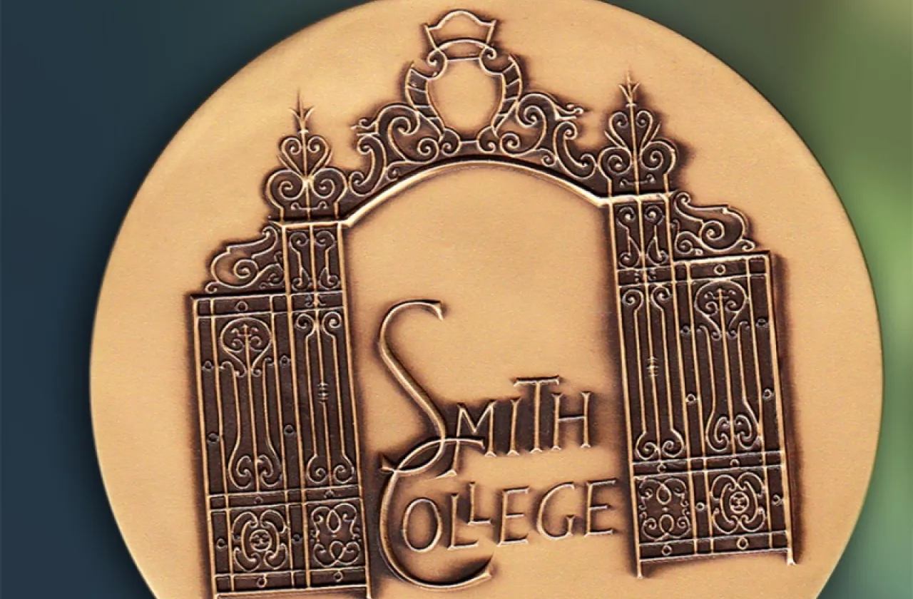 An image of the Smith College medal 