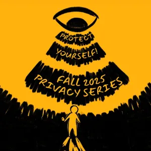 Fall 2025 Privacy Series workshops poster