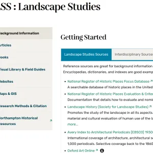 Screenshot LSS research guide