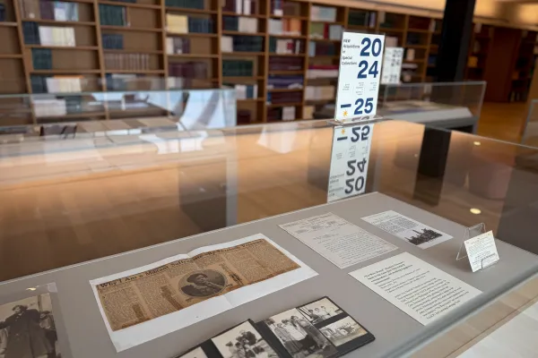 New acquisitions exhibit cases