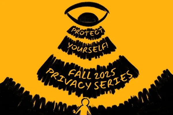 Fall 2025 Privacy Series poster