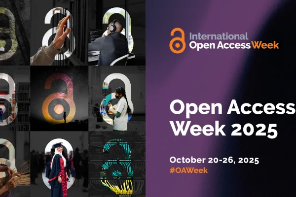 Open Access Week graphic 2025