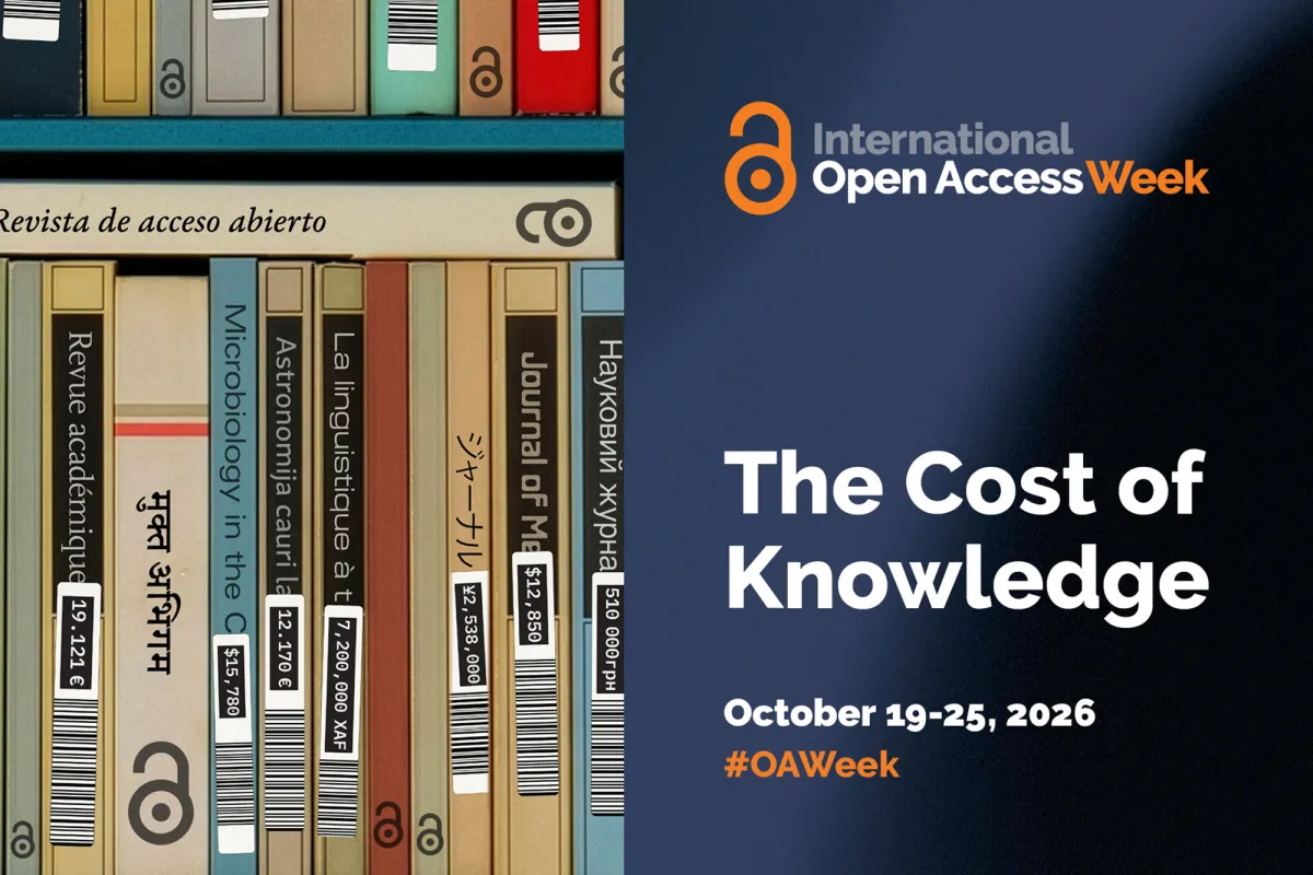 Open Access Week 2026: The Cost of Knowledge