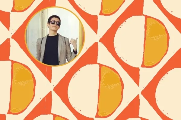 creative graphic with photo of Brooke Palmieri