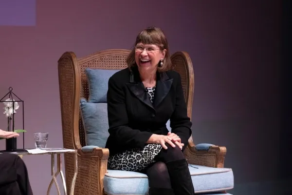 Karen Kukil at the Charleston to Charleston Literary Festival. Photo credit: Electric Egg.