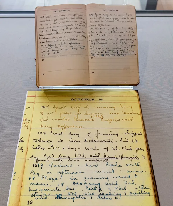 LINE-A-DAY Journal Entry, OCT 14, 1918