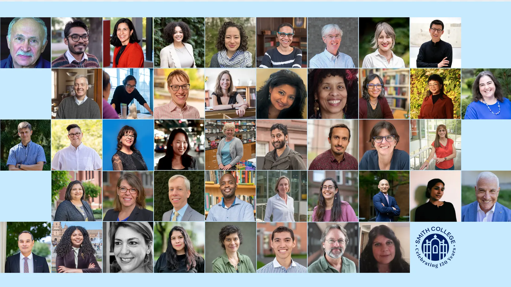 Collage of Smith faculty authors, 2026