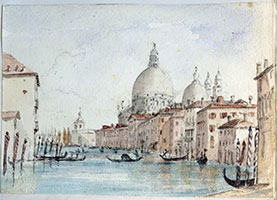 water color by Edward Hamilton