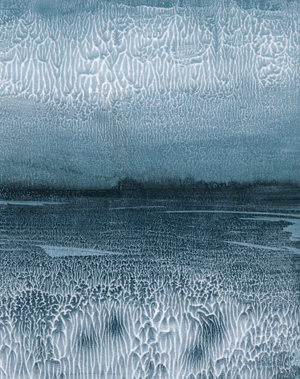 Paste paper by Meredith Broberg